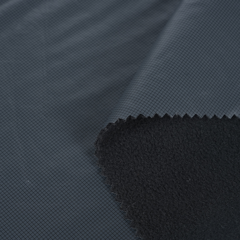 300t Polyester-Rohseide-Blumenfilm Tpu-Polarfleece-Stoff 592